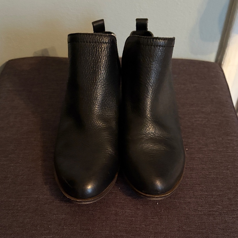 Lucky Brand Black Ankle Boots
